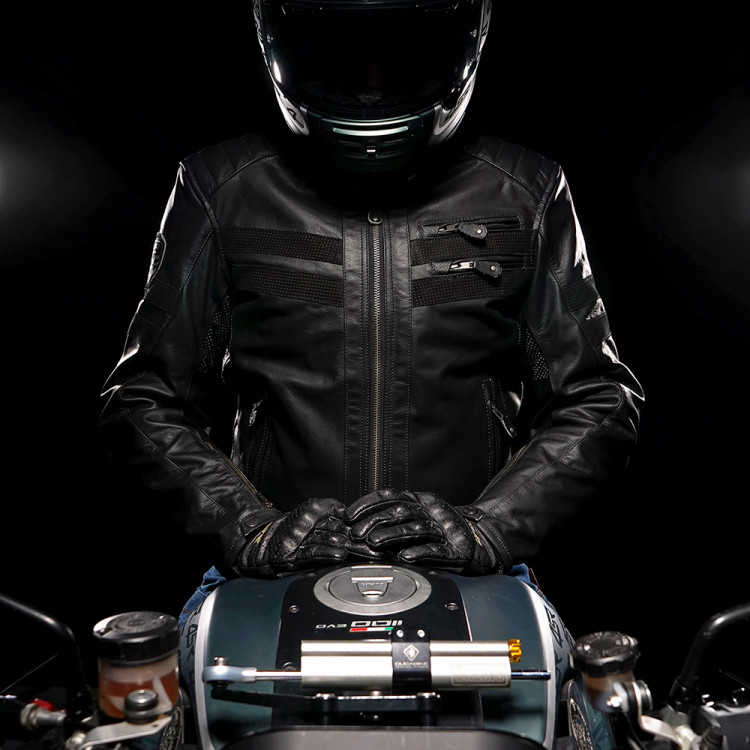 4sr Motorcycle Leather Jacket Cool Evo 6546