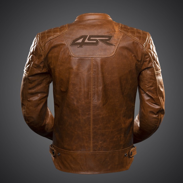 4sr Scrambler Cognac Ii Luxury And Stylish Leather Motorcycle Jacket 0022