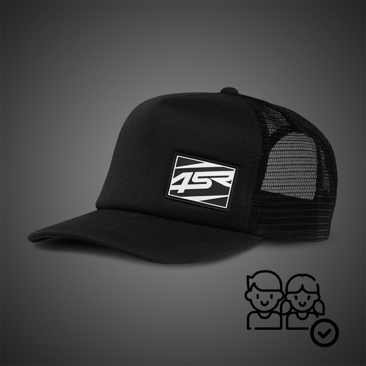 4SR snapback Rookie Black - front