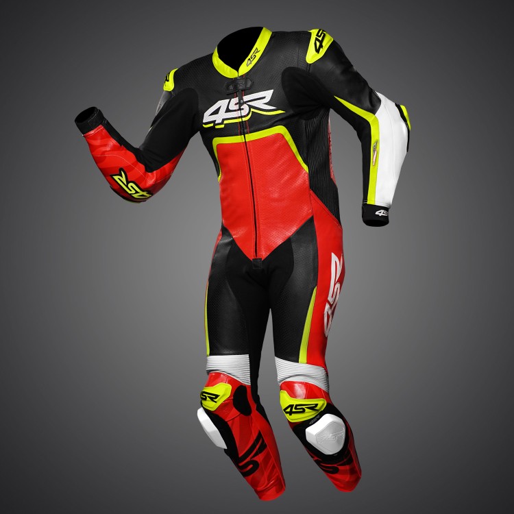 4SR Racing Inferno AR Airbag Ready performance leather suit