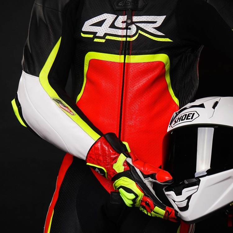 4SR Racing Inferno AR Airbag Ready performance leather suit